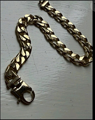 9ct yellow gold - gold, link
