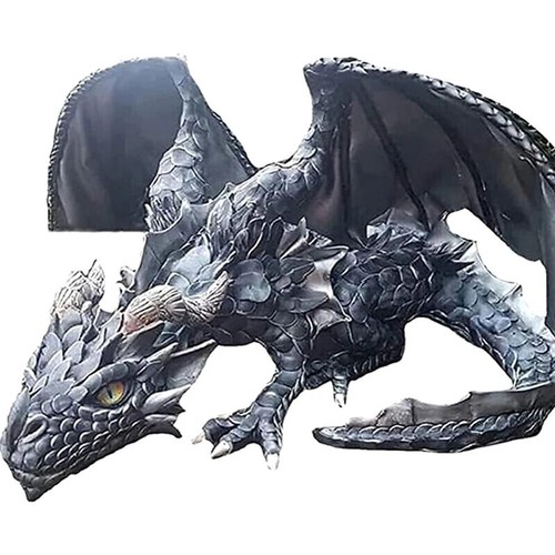 Garden big squatting dragon - squatting,