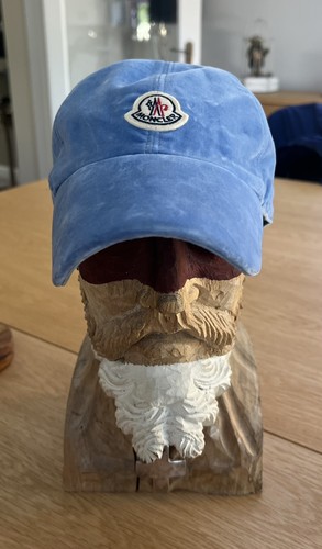 Moncler baby blue velvet - , cap