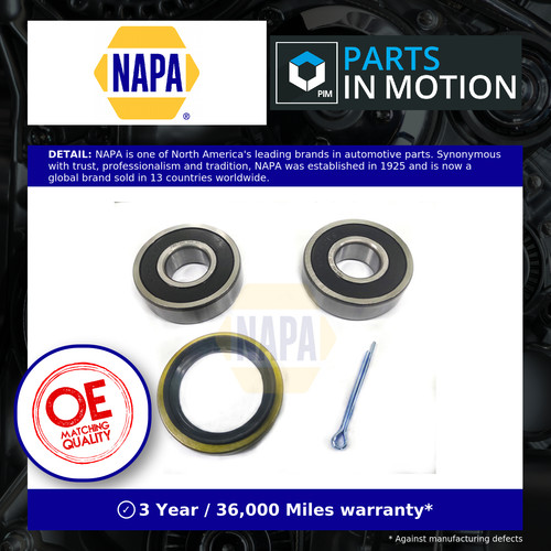 Wheel bearing kit fits - wheel,