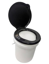 Portable emergency toilet seat - portable,