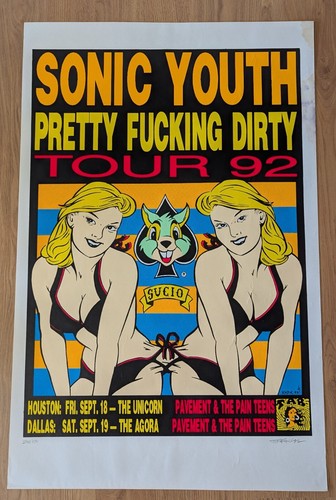 Kozik sonic youth dallas - sonic,
