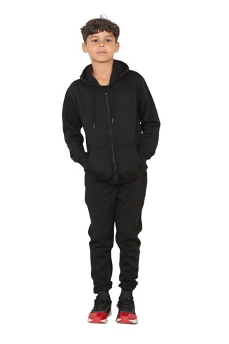Girls boys plain zipper - girls,