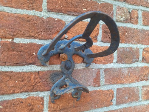 Vintage galvanised horse - vintage,