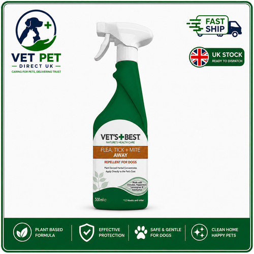 Vet best flea tick mite - best,