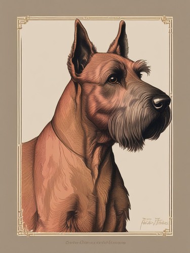 Scottish terrier vintage - terrier,