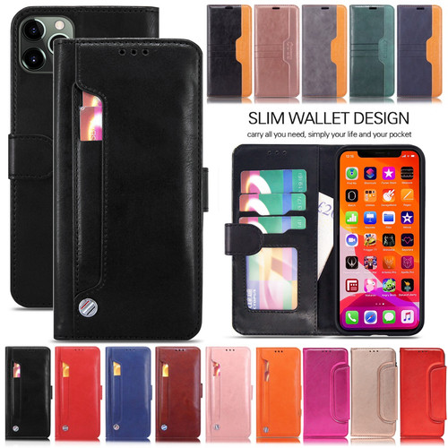 Leather flip case for iphone - leather,