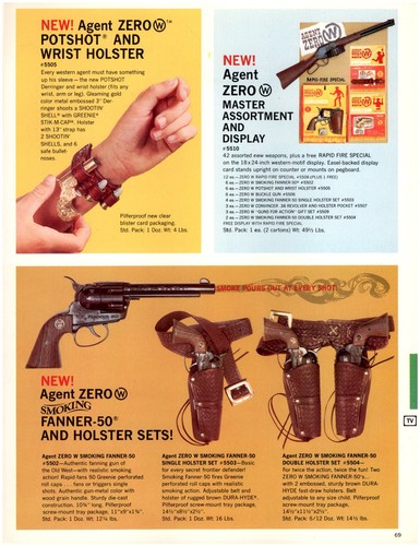 1966 paper mattel toy agent - ad,