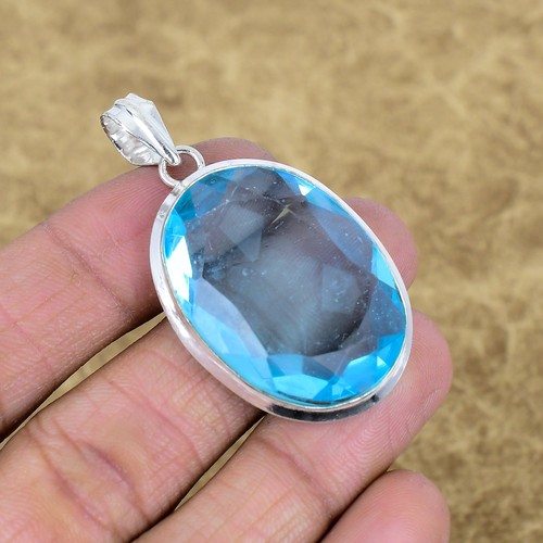 Natural swiss blue topaz - natural,