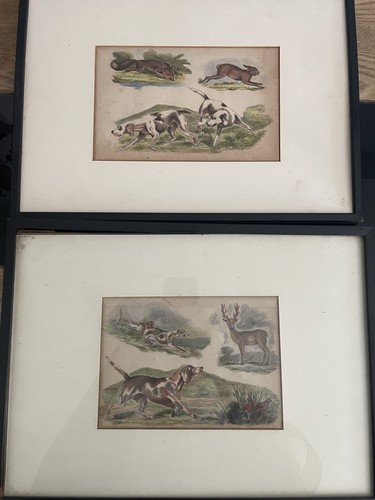 Set vintage framed - set,