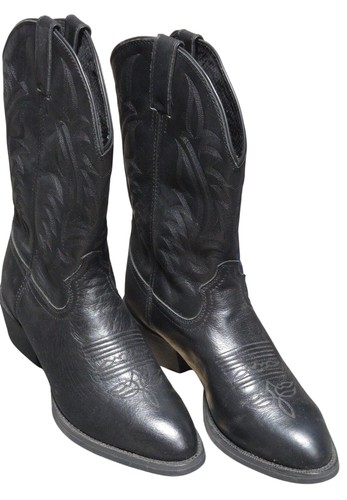 Tony lama black - tony, leather