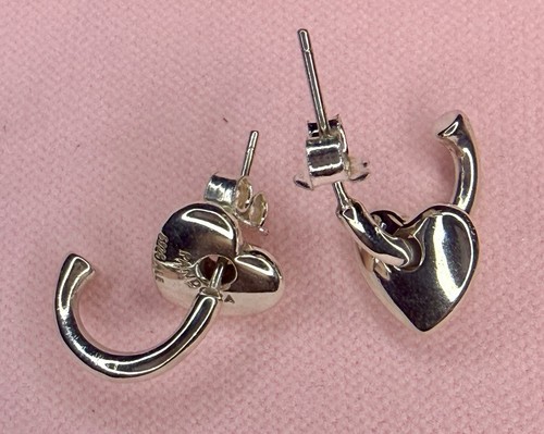Pandora heart open hoop - heart,