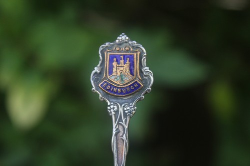 Vintage spoon edinburgh crest - vintage,