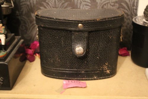 Black binocular case for - black,