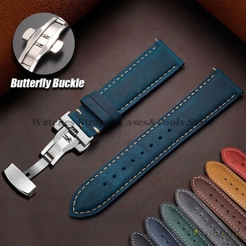 Premium genuine leather watch - genuine,