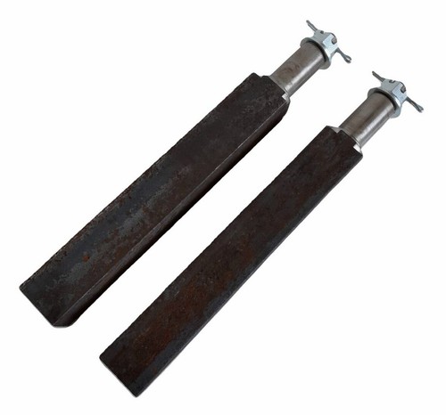 Trailer stub axles - stub, up