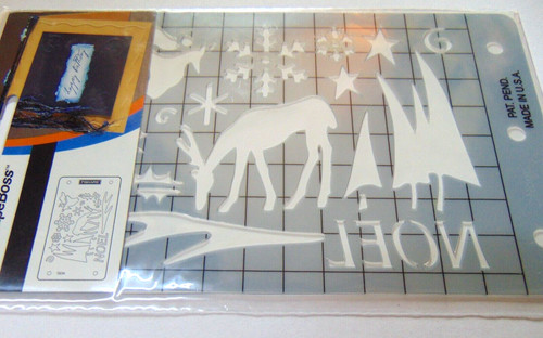 Fiskars embossing stencil set - fiskars,