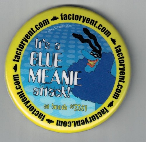 Vintage blue meanie - 2, 1/4"