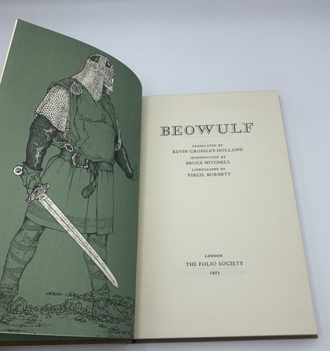 Beowulf folio society kevin - beowulf,