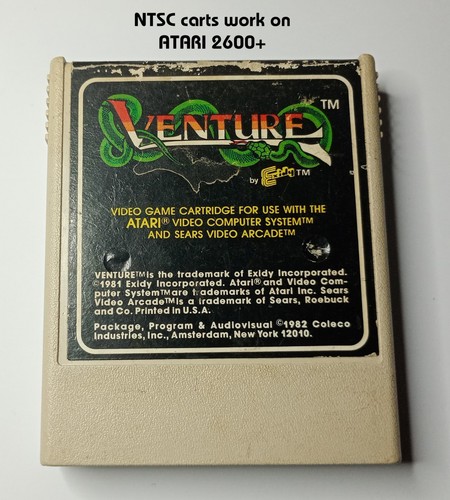 Venture atari 2600 - venture, 2600/7800/2600+