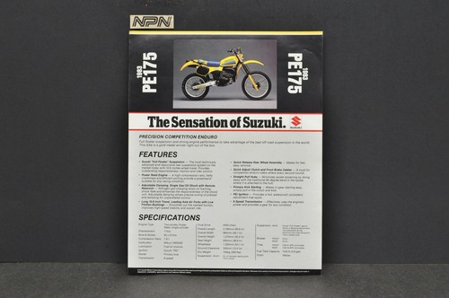 Vintage nos 1983 suzuki - vintage,
