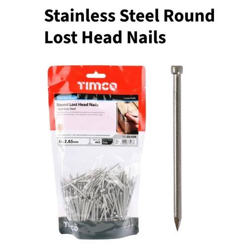 Timco stainless steel round - stainless,