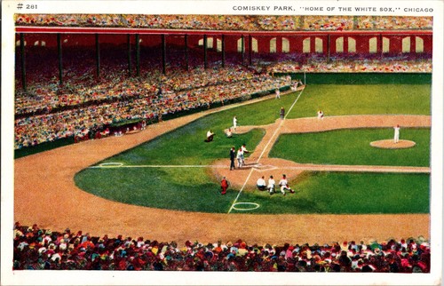 Postcards comiskey park - postcards,