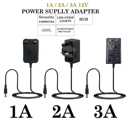 12v power supply - 12v, ac/dc