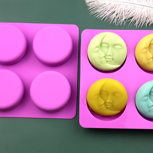 Cavity silicone soap mould - soap,