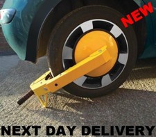 New Full Face Wheel Clamp Car Caravan Box Trailer Motorhome Horse Box Nemesis 
