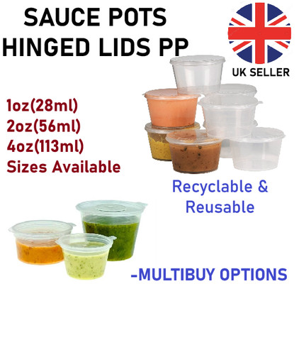 Hinged lid sauce - pots,