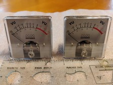 VU METERS PANEL  ANALOGUE VGC