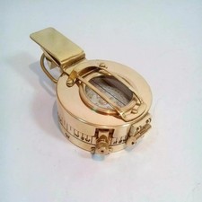 SOLID BRASS NAUTICAL BRITISH MILITARY WW2 MARK III PRISMATIC POCKET COMPASS GIFT