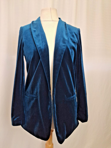 Monsoon women velvet blue - women's,