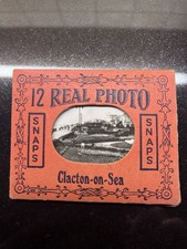 12 REAL PHOTO miniature SNAPS