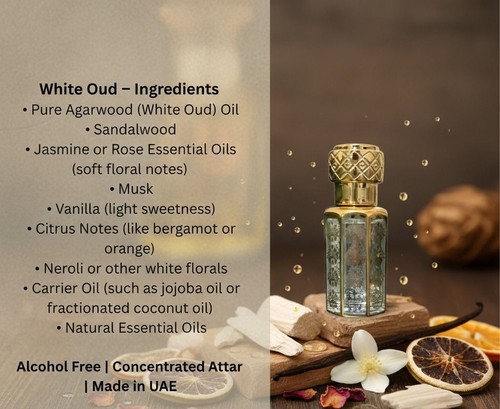 Oud attar perfume - perfume, musk