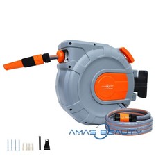 Garden Patio Hose Reel Wall