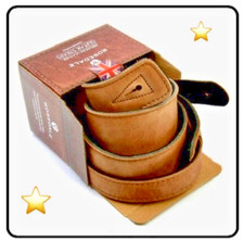 ROSEDALE⭐PREMIUM LEATHER⭐GUITAR STRAP⭐ENGLAND MADE⭐COMFORT⭐PRACTICAL⭐MATT FINISH