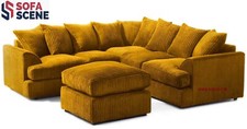Mustard kingsize sofa jumbo - sofa,