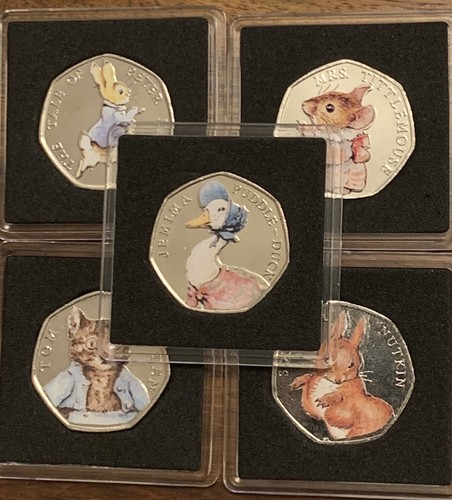 Square coin holder capsule - holder,