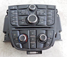 VAUXHALL ASTRA ESTATE 2012 RADIO STEREO HEATER CONTROLS 13360091 13360099