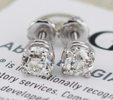 GIA Certified 18k White Gold