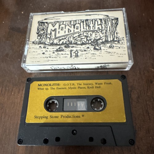 Monolith demo tape cassette - demo,