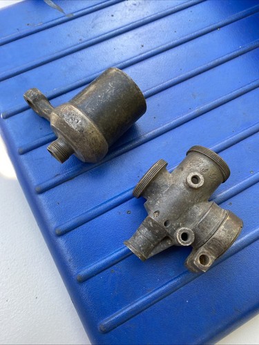 Carburettor body and float - carburettor,