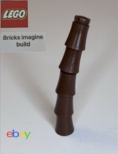 Vintage Lego 2536 Palm Tree Trunk Brown Parts No Axle Hole Castle Pirate - 8B