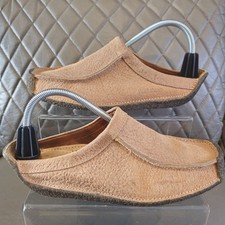 Clarks Wallabees Maple Suede Moccasin Shoes Crepe Sole Casual Men's UK Size 6.5