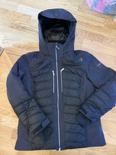 Schoffel ski jacket, black, women size 18 ( fits 16 )- Used Once