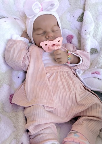 Silicone baby doll - silicone, 18”