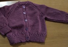 Toddler Aran Handknitted