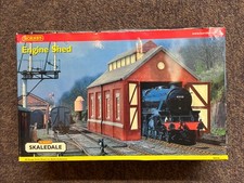 Hornby Skaledale R8536 Engine Shed OO Gauge Boxed In Excellent Condition